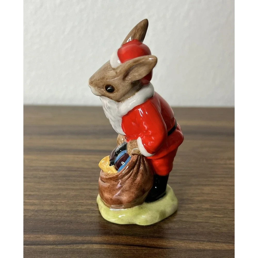 Vintage 1981 Santa Bunnykins Royal Doulton Christmas Rare tableware ltd